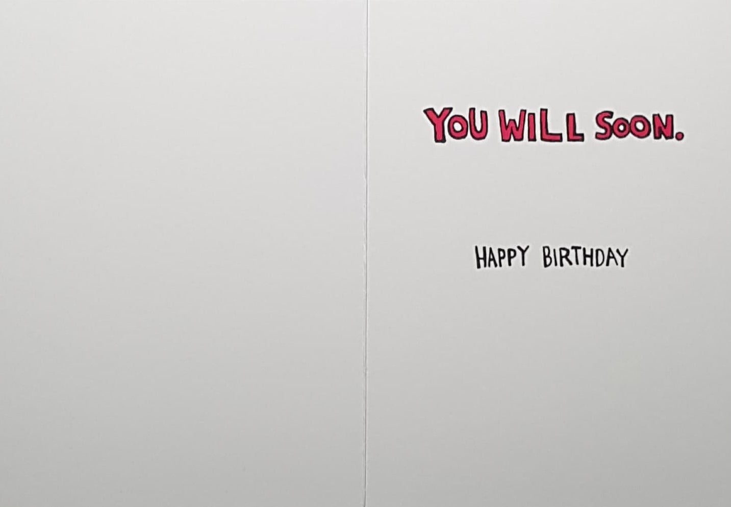 Birthday Card - Why Old Guys Wear Their Pants So High... (Humour)