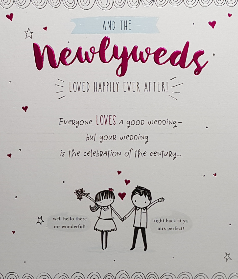 Wedding Card - Loved Happily Ever After
