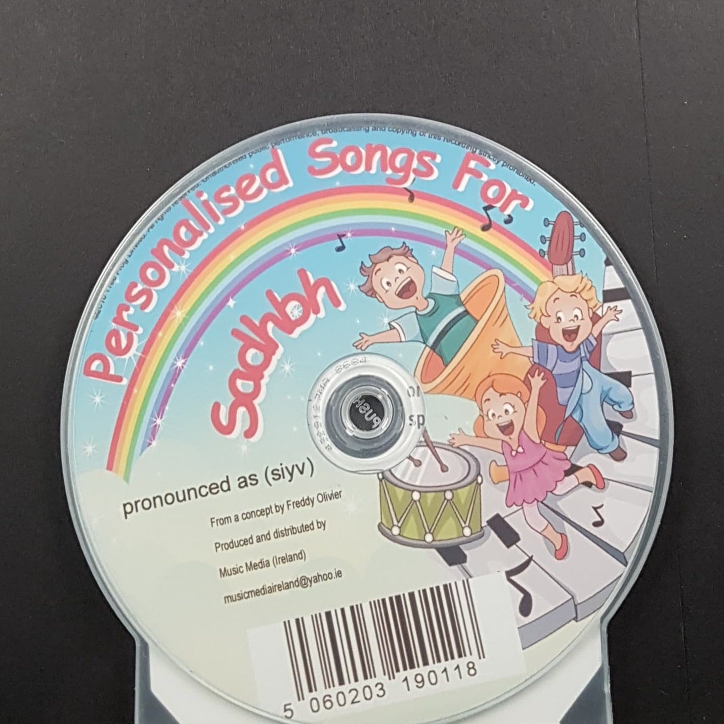 CD - Personalised Children's Songs / Sadhbh
