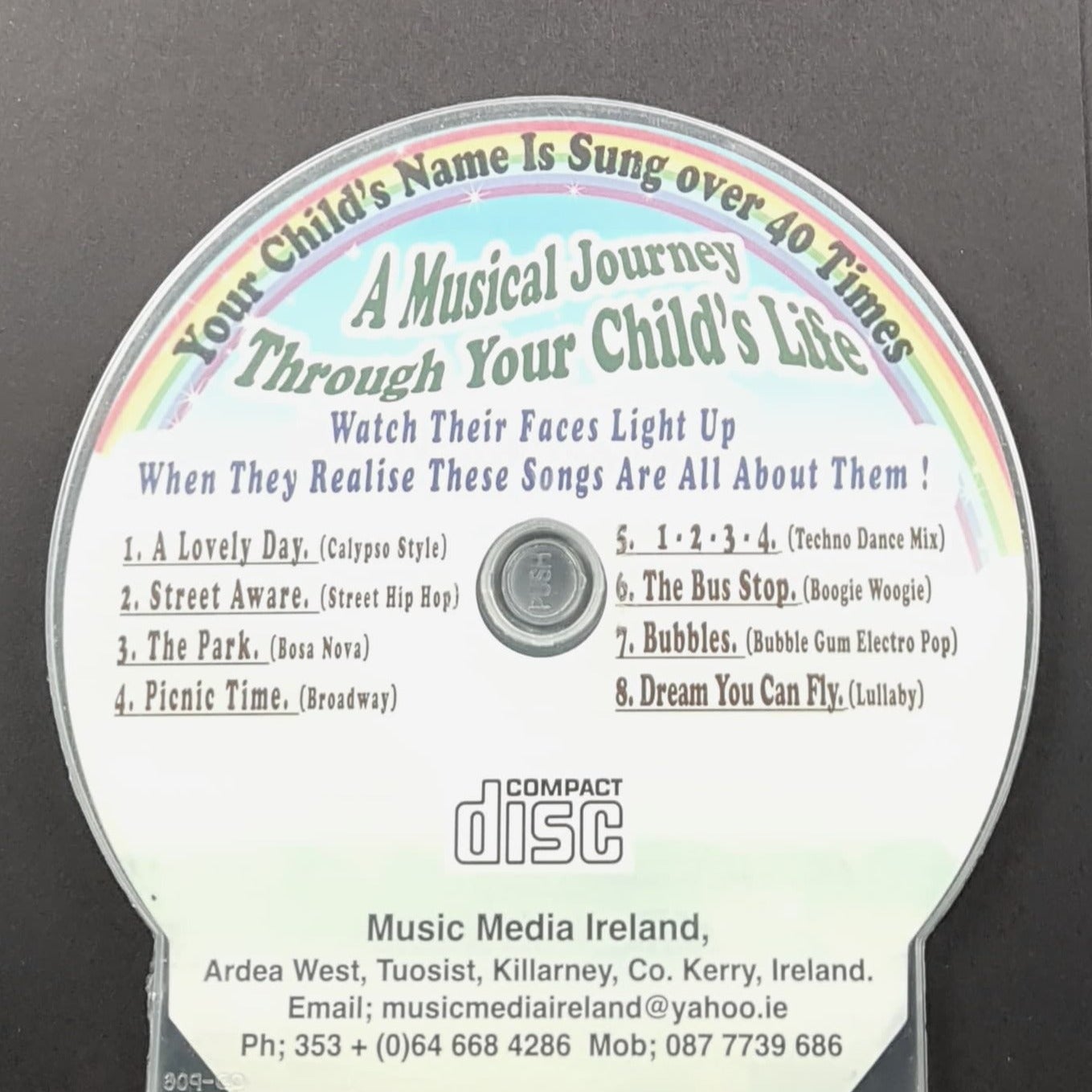 CD - Personalised Children's Songs / Joshua