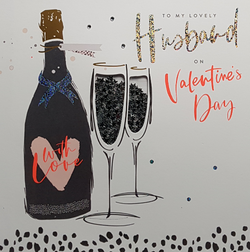 Husband Valentines Day Card