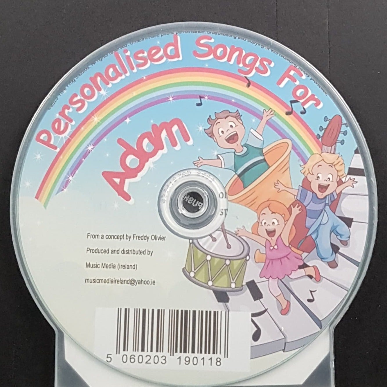 CD - Personalised Children's Songs / Aidan