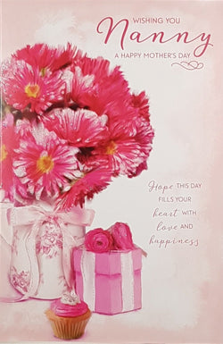 Nanny Mothers Day Card - Hope This Day Fills Your Heart