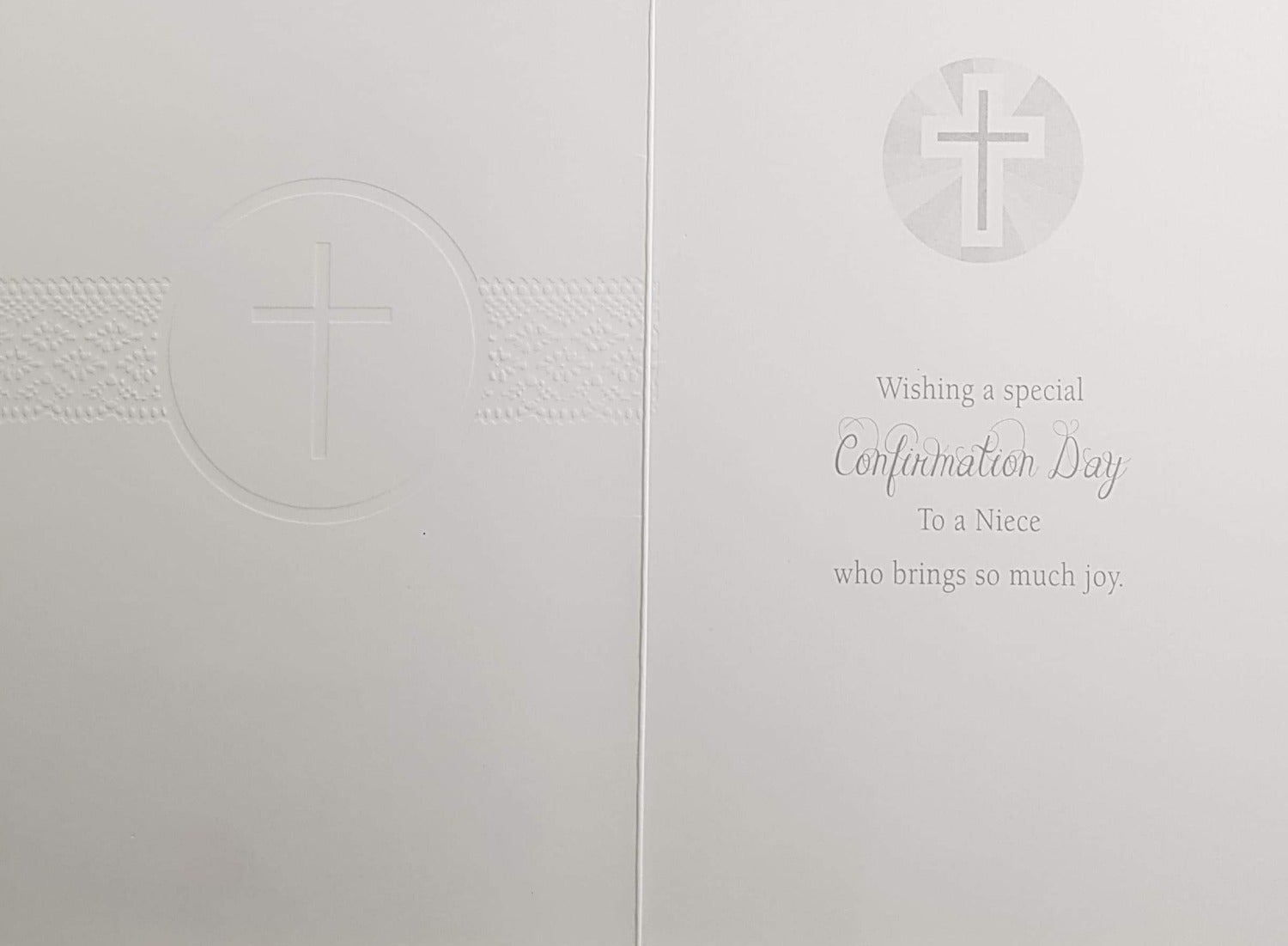 Confirmation Card - Niece / May God Bless You