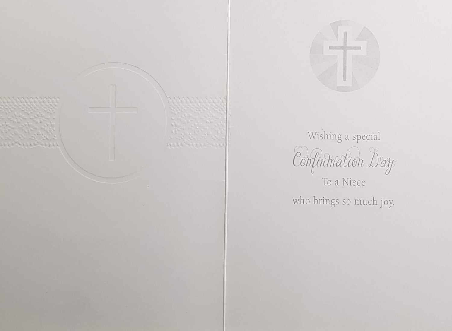 Confirmation Card - Niece / May God Bless You