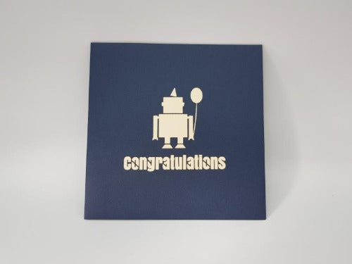Congratulations Pop Up Card