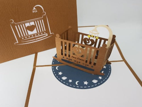 New Baby Pop Up Card