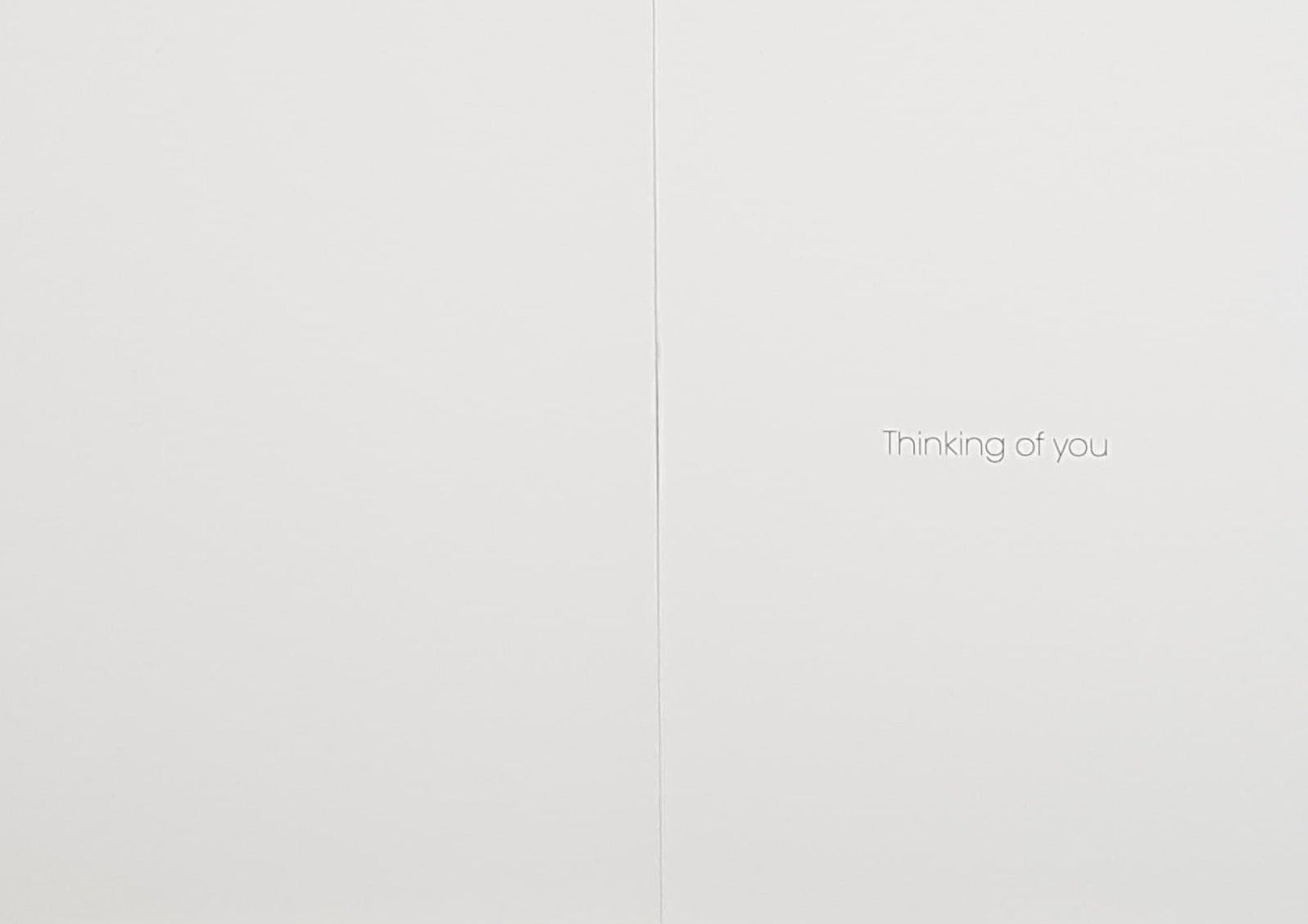 Sympathy Card - A Lavender Field & A Sun Shining Through Trees