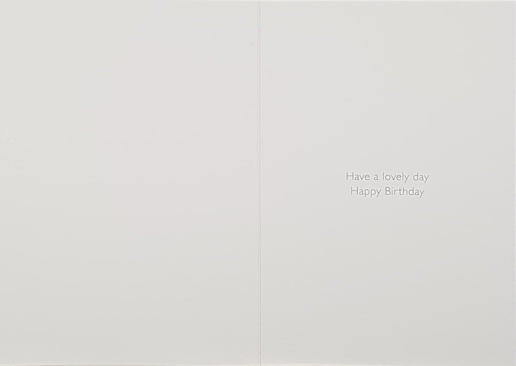 Birthday Card - Grandma / A Floral Tree On White Background