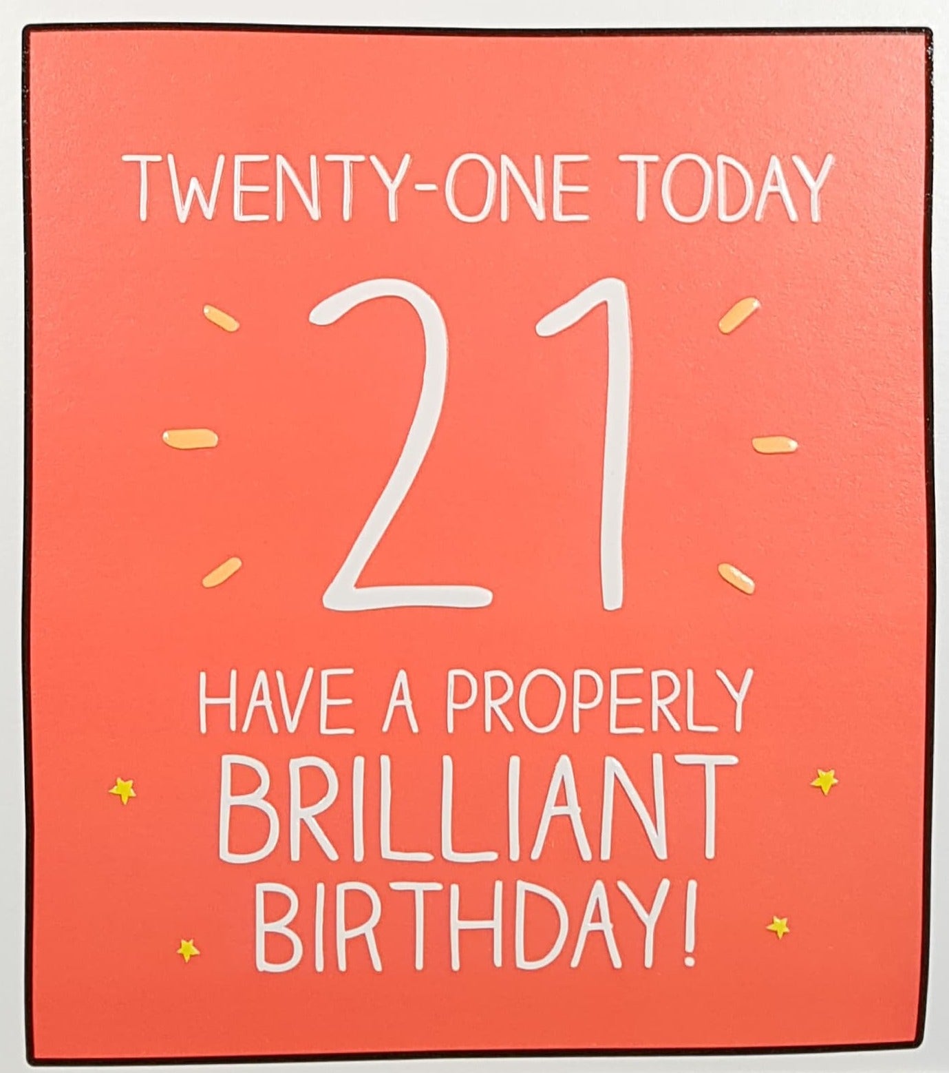 21st Birthday Cards
