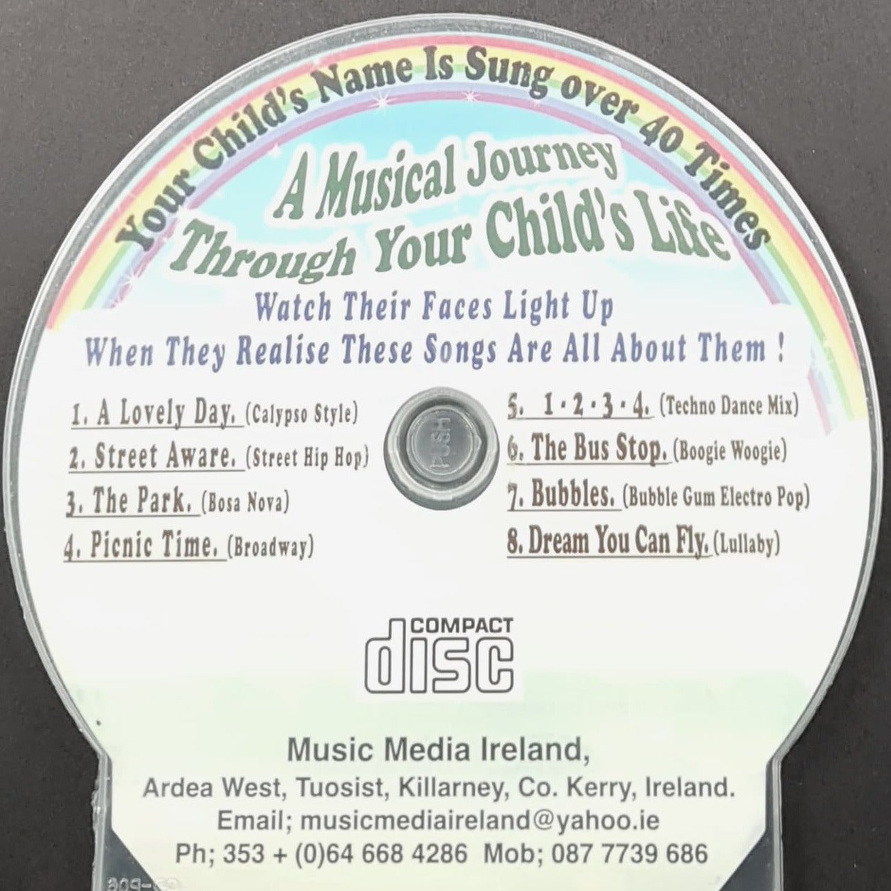 CD - Personalised Children's Songs / Nicole