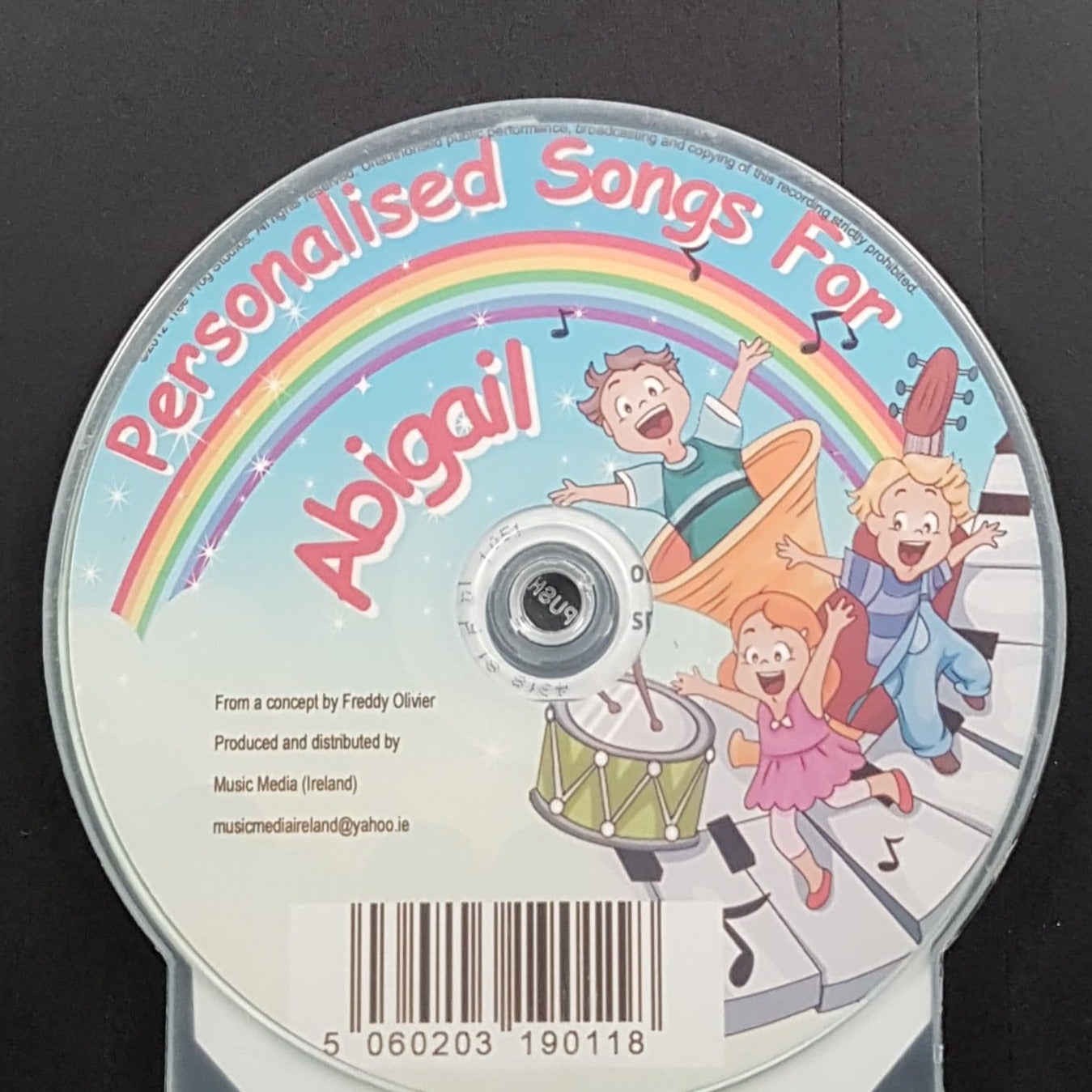 CD - Personalised Children's Songs / Abigail