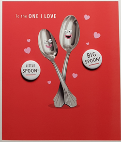 One I Love Valentines Day Card