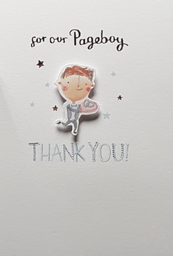 Wedding Card - For Our Pageboy