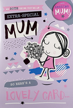 From Both of Us Mothers Day Card - You're an Extra Special Mum
