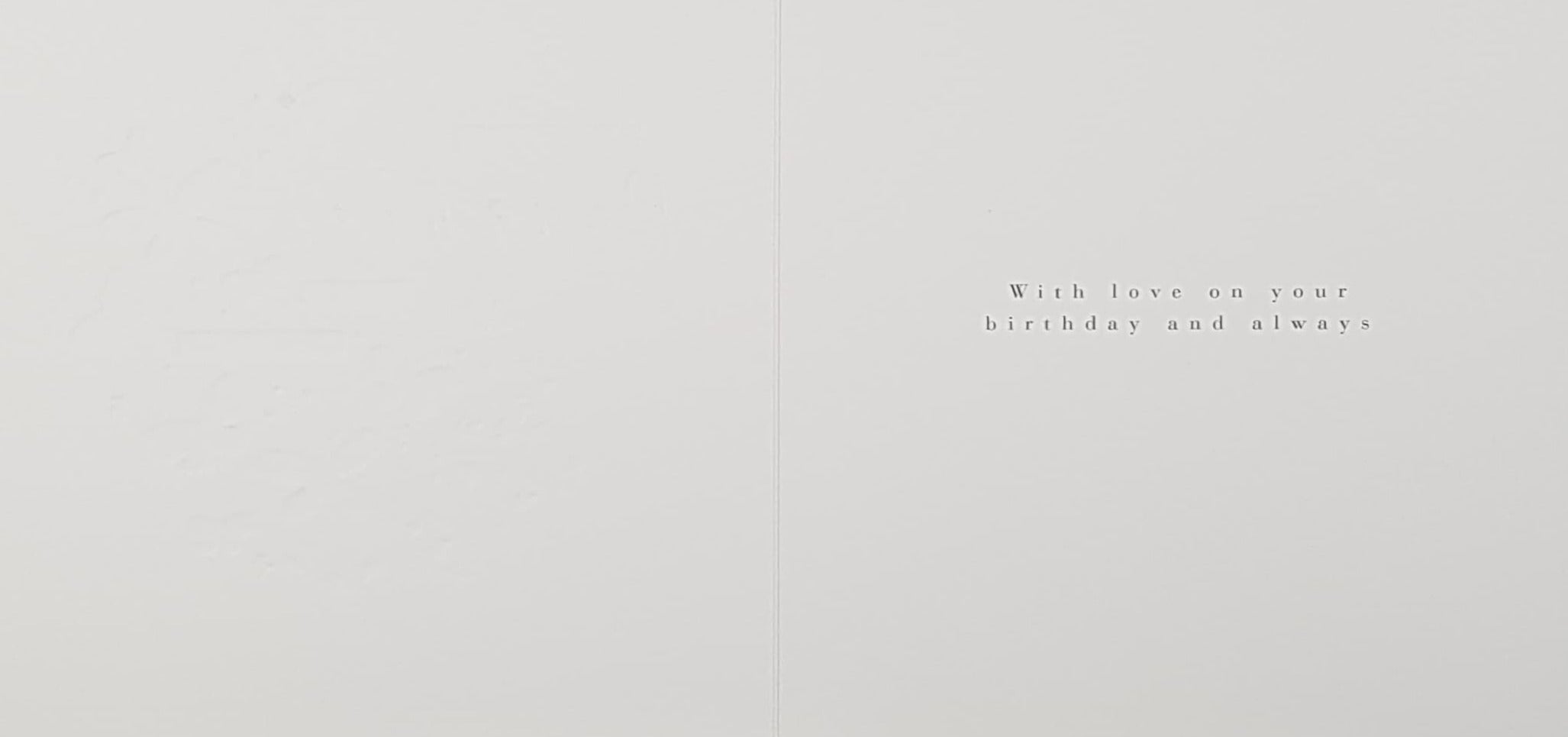 Birthday Card - Daughter / Gold & Pink Butterflies