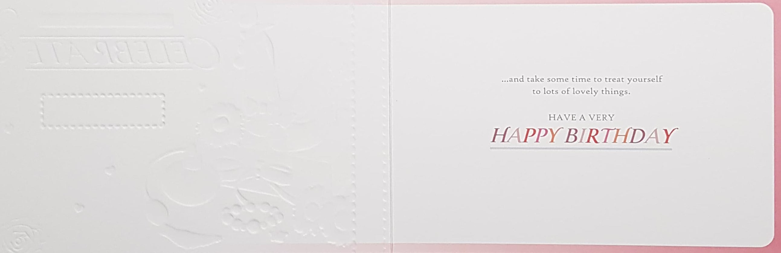 Birthday Card - Pink High Heels & Red Flowers