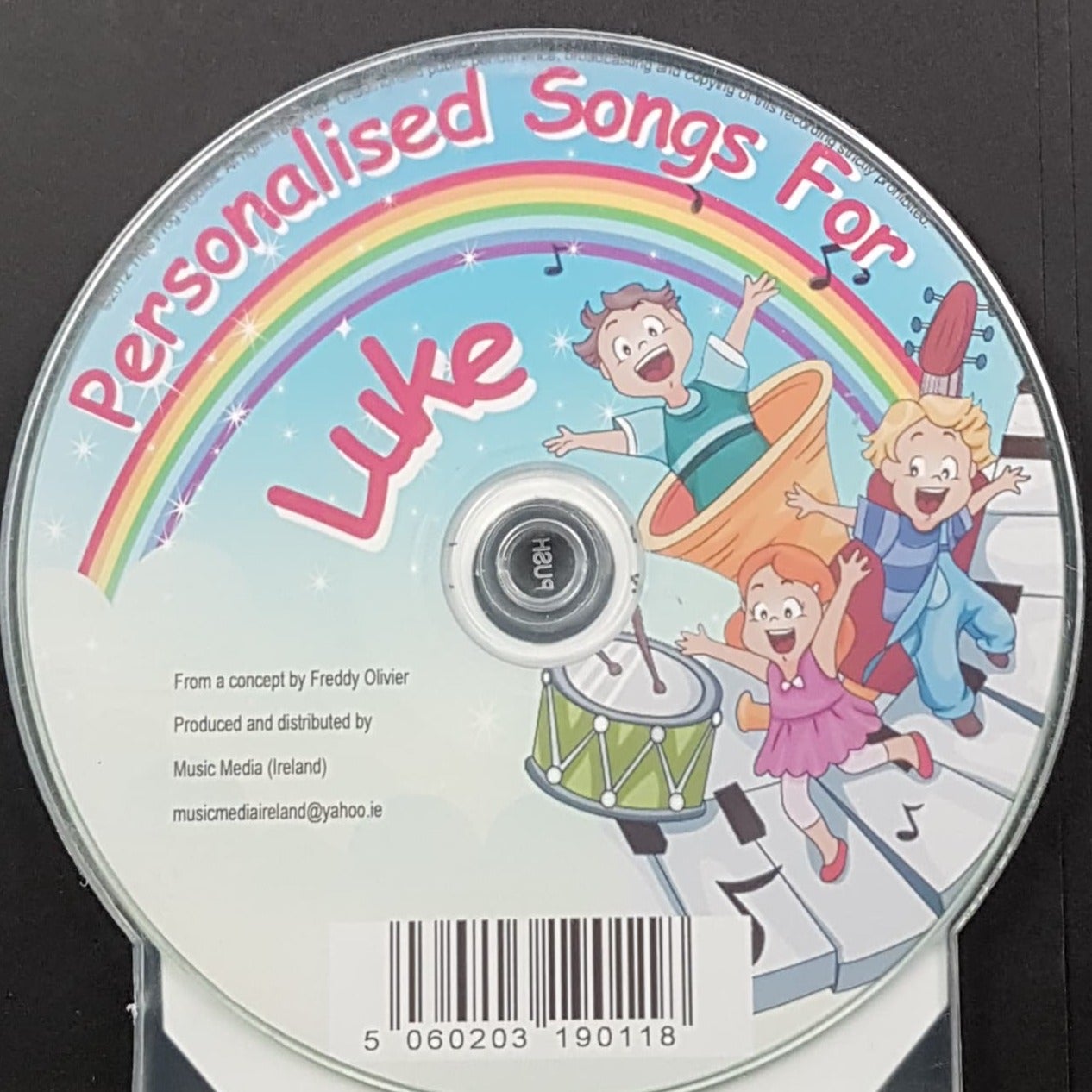 CD - Personalised Children's Songs / Luke