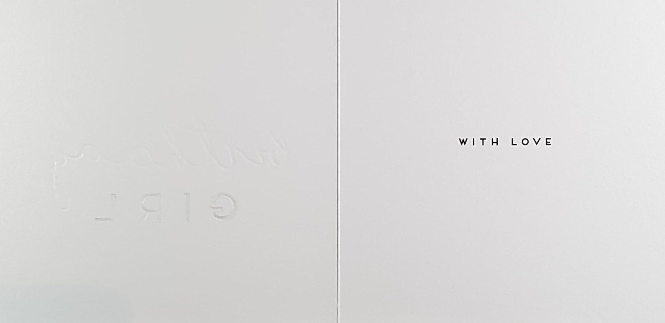 Birthday Card - Girl / 'Have The Best Day' & Pink & A Gold Font