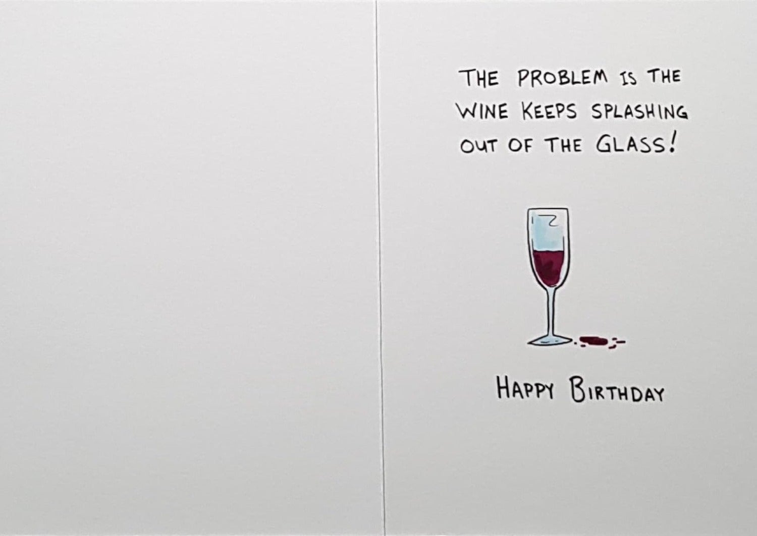 Birthday Card - Humour / 'They Say A Brisk Walk...' & A Lady