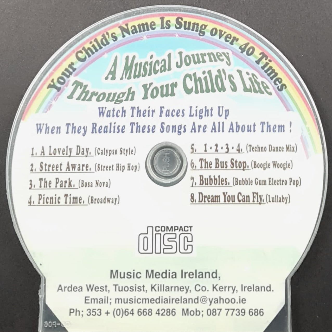 CD - Personalised Children's Songs / Oisin