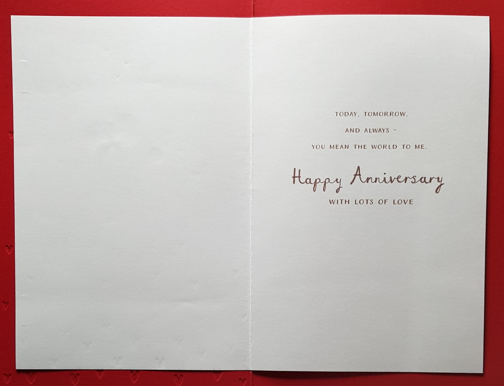 Anniversary Card - Wife / Cute Bear Couple Holding Bunch Of Roses