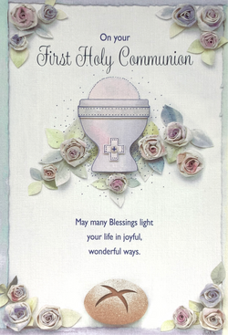 Communion Card - Celebrating With You...