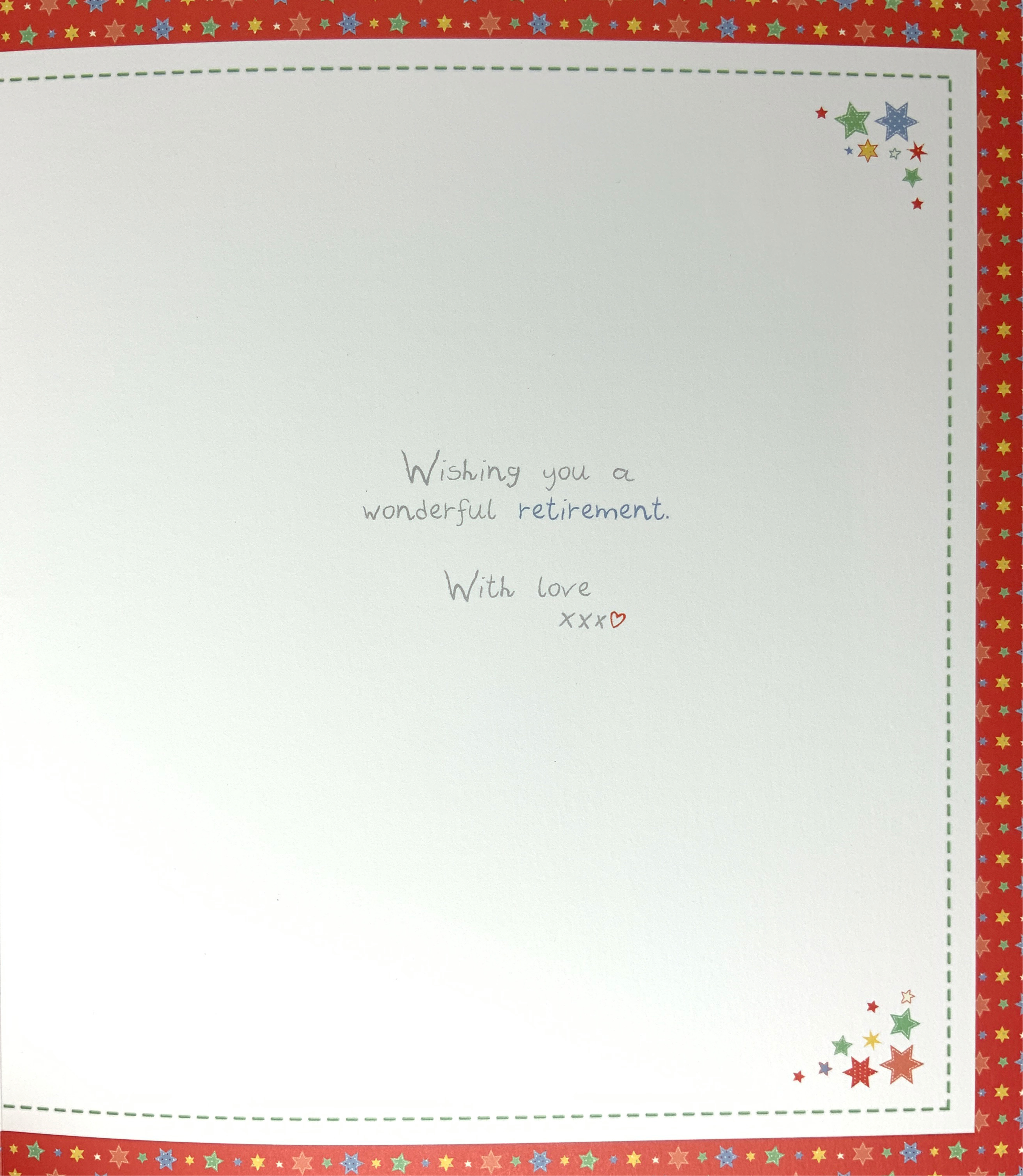 Retirement Card - The World Is Your Oyster ( Large )