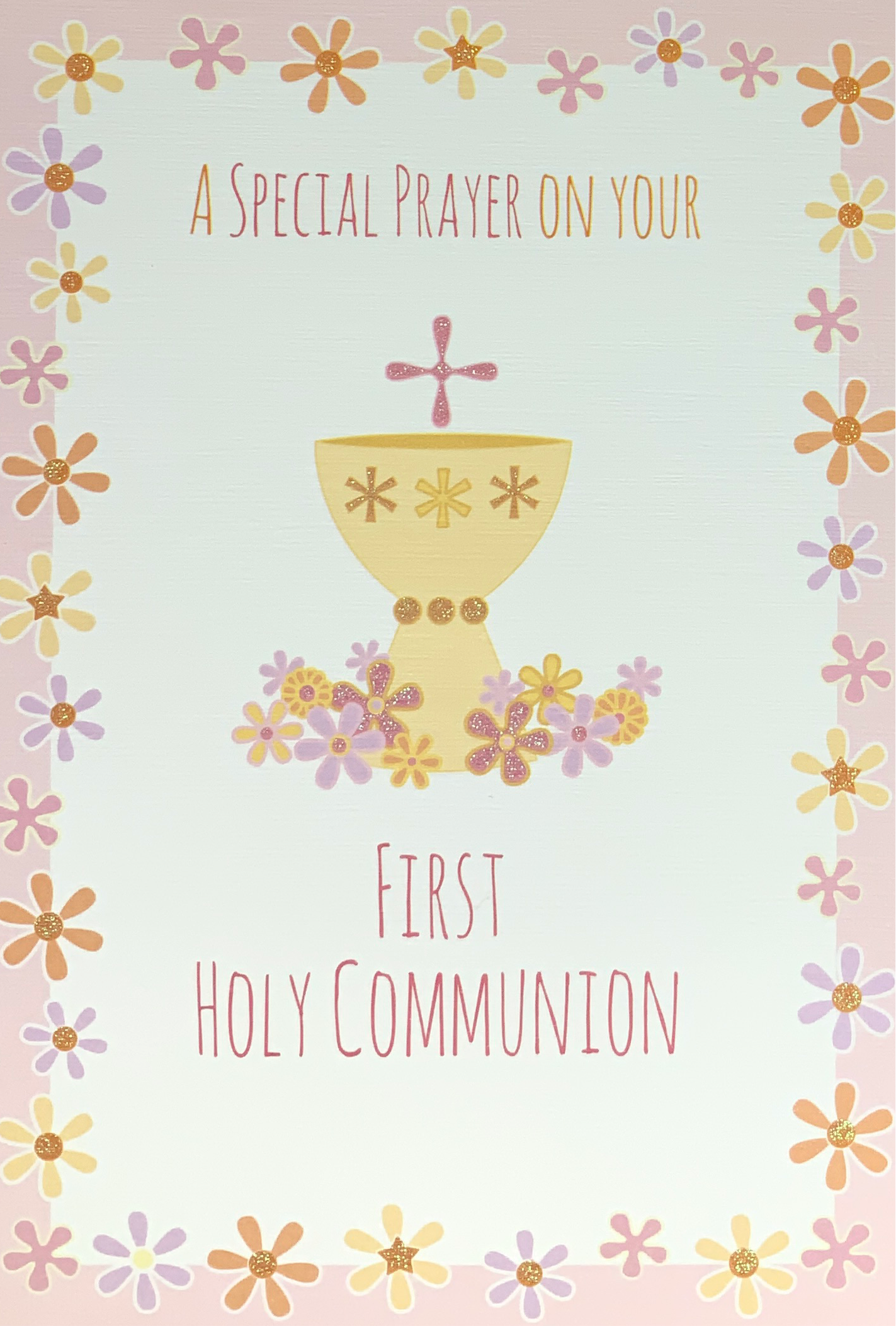Communion Card - A Special Preyer On Your First Holy Communion