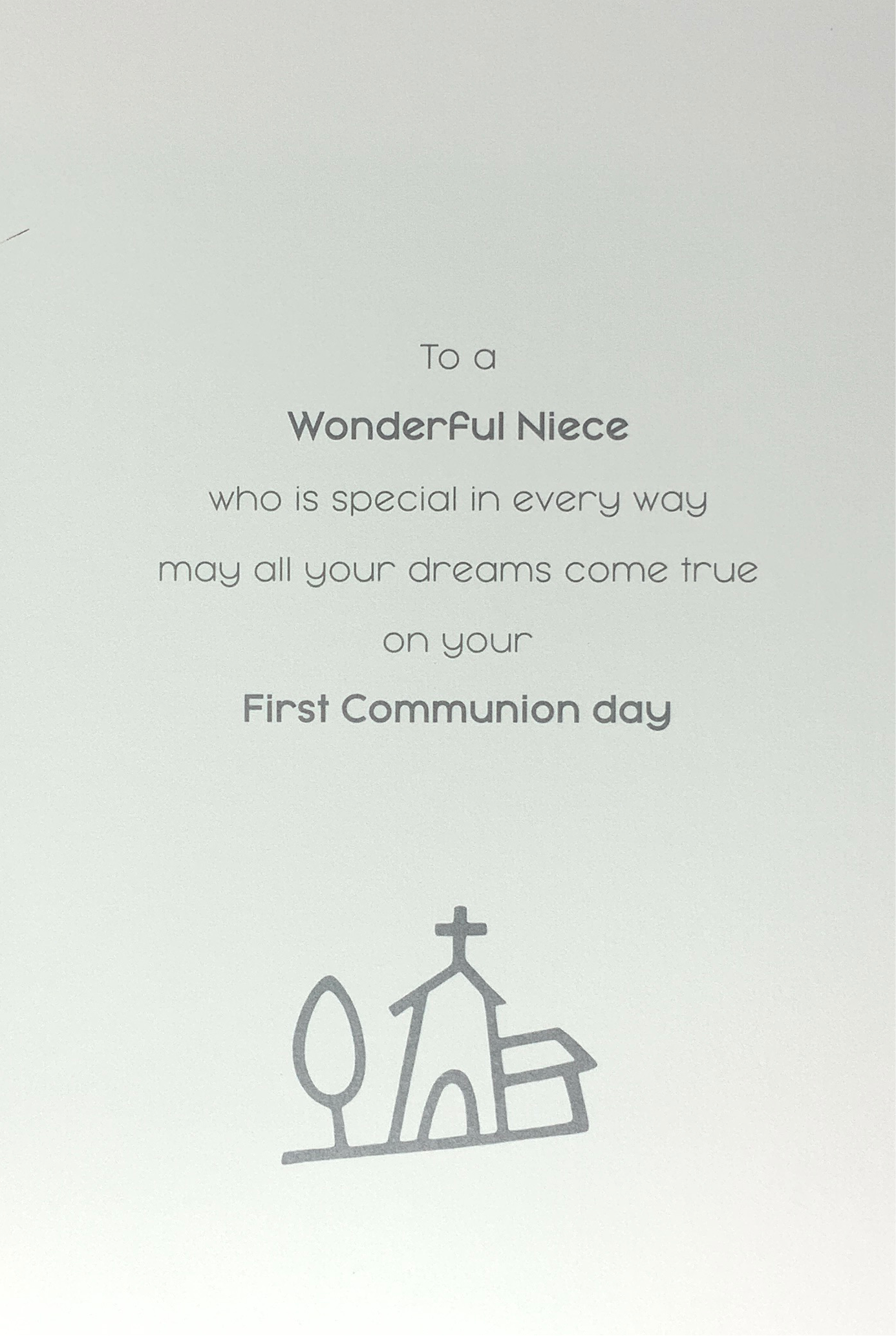 Communion Card - To A Special Niece