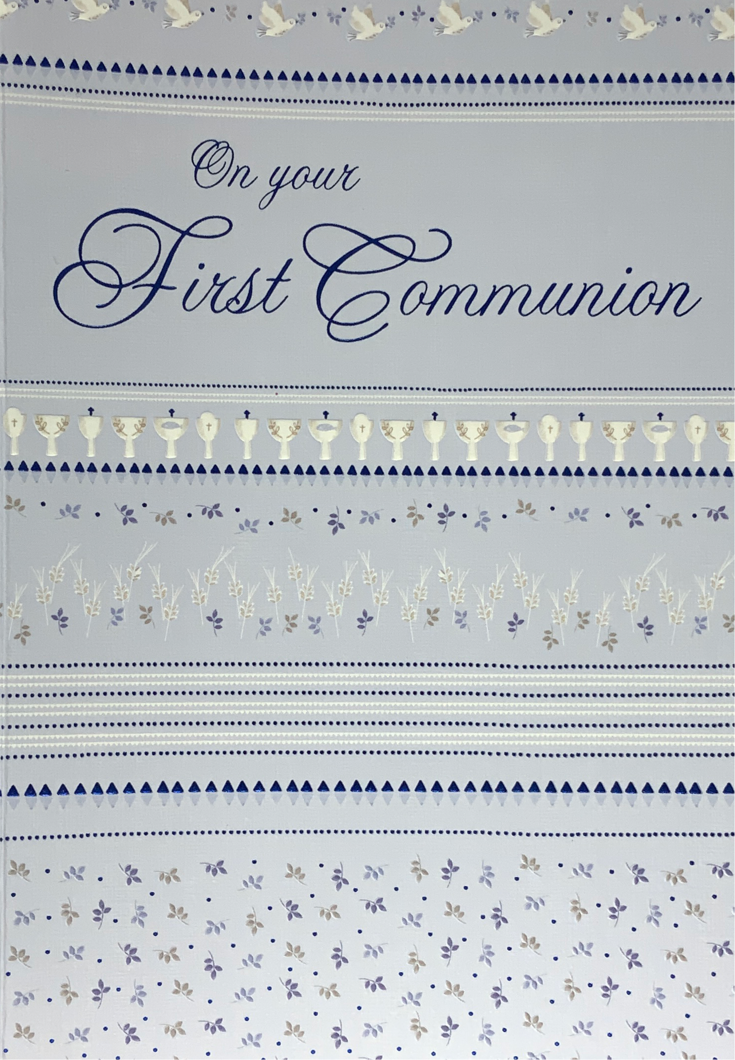 Communion Card - On Your First Communion (Boy)