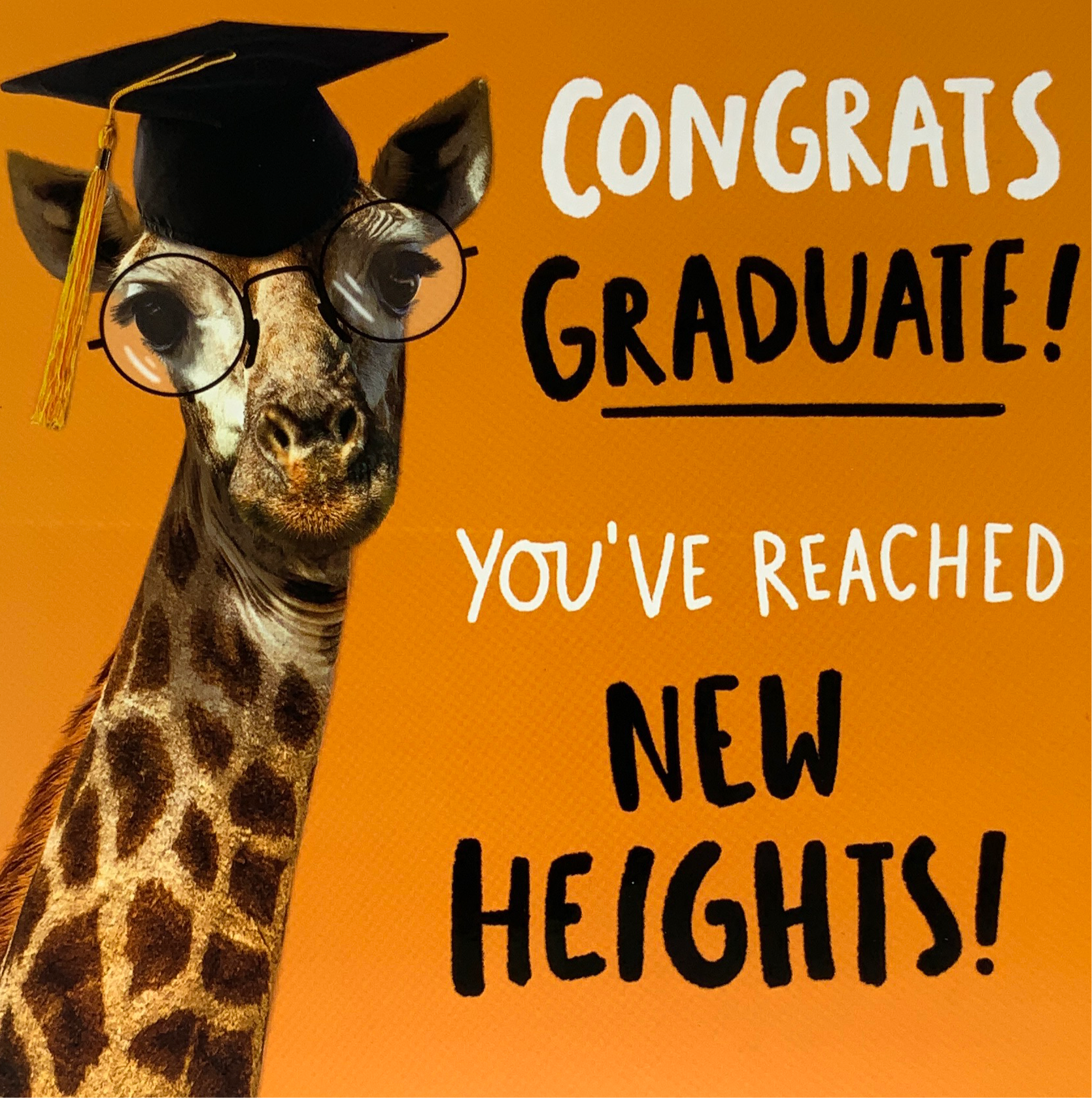 Graduation Card - A Smart Giraffe