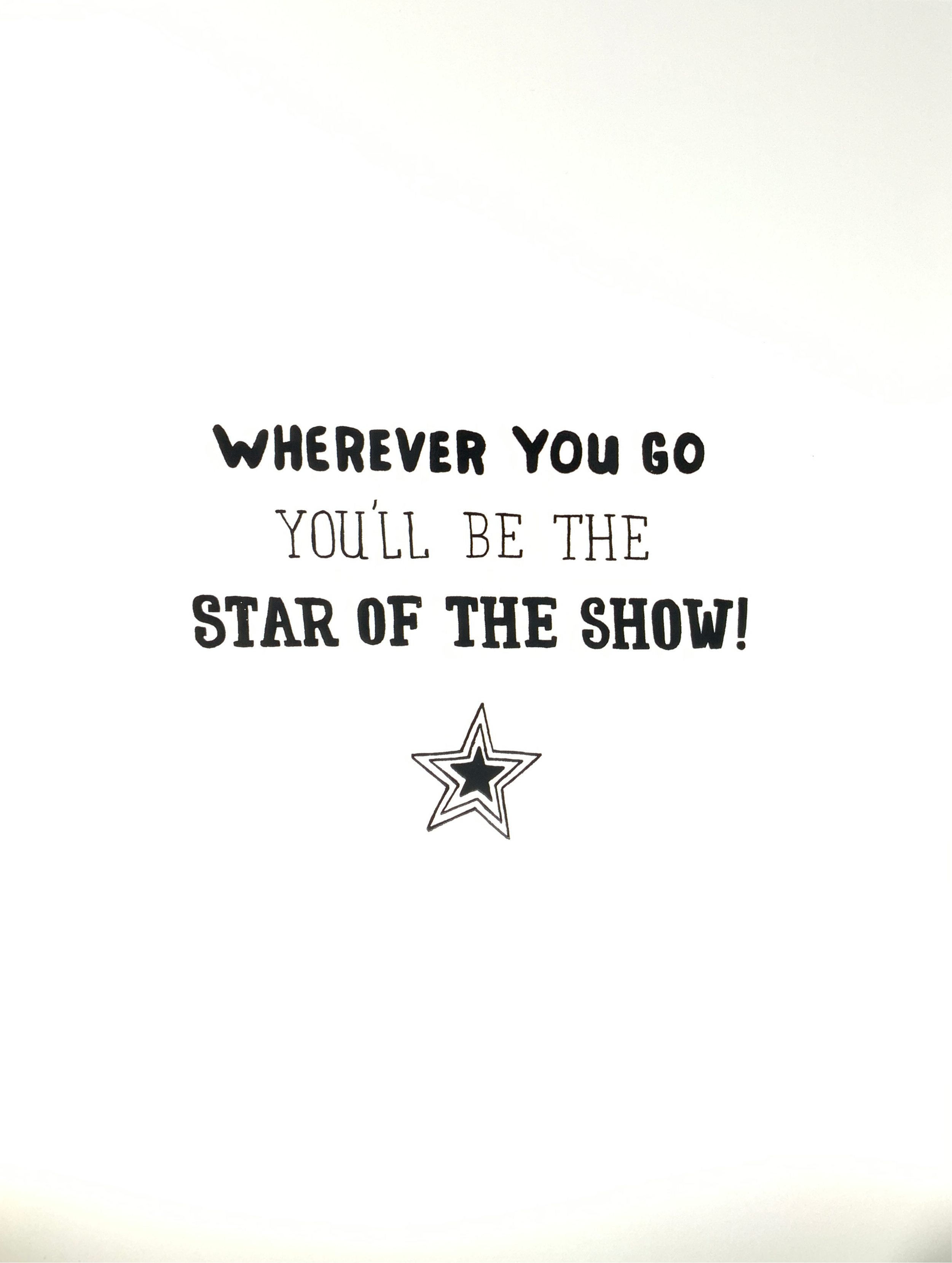 Sorry You’re Leaving Card - The Muppets & Star Show ( Large A4 Size )