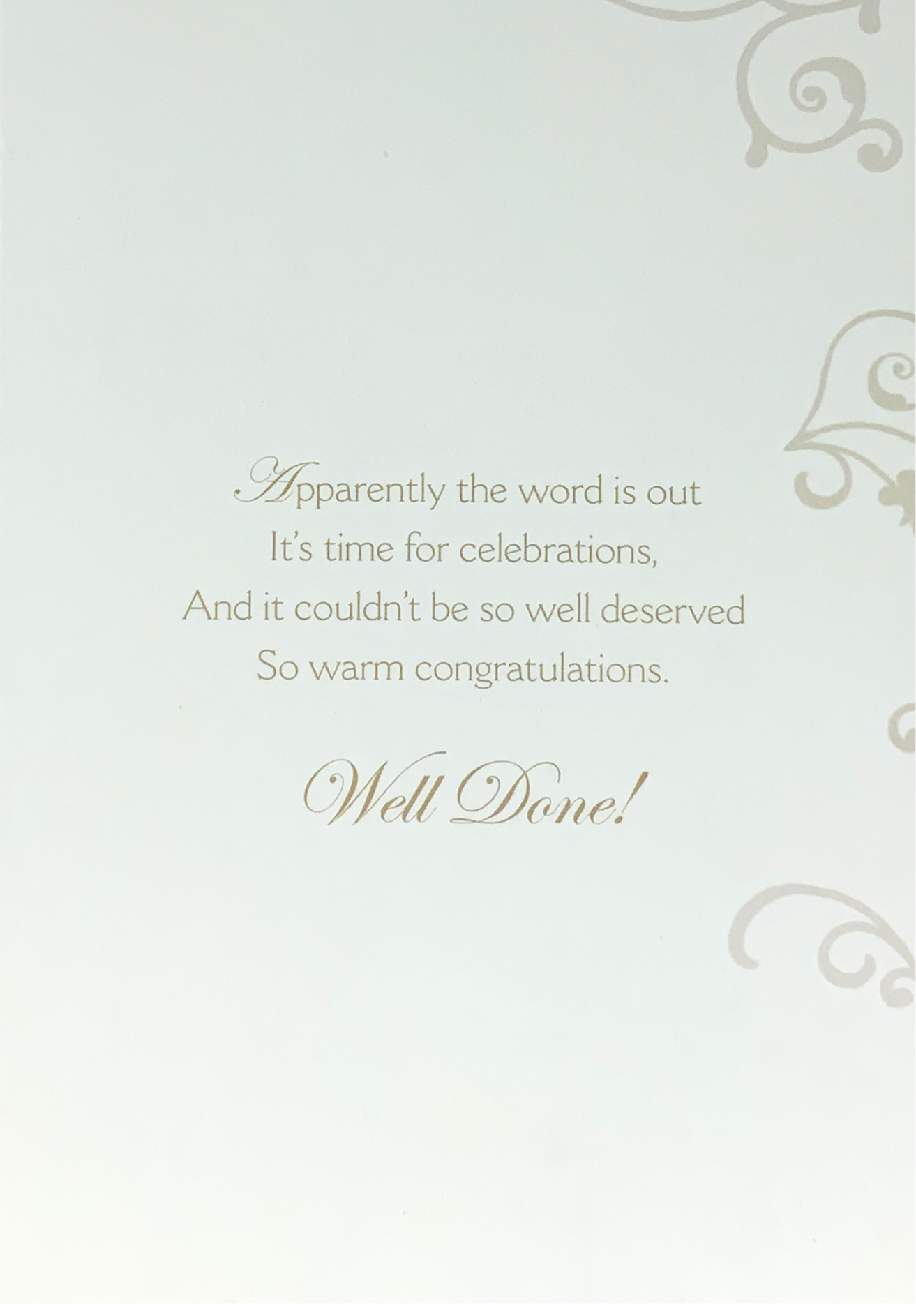 New Job Card - New Business Celebrations With Shampagne