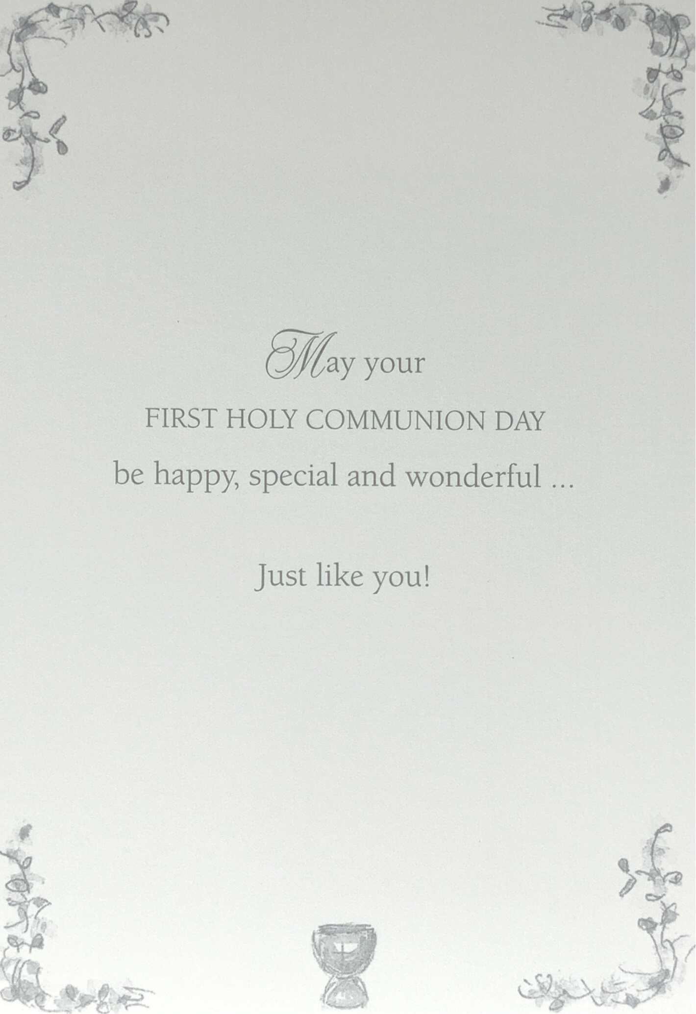 Communion Card - A Special Prayer (Traditional)