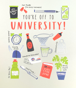First Day Of School Card - You’re Off To University