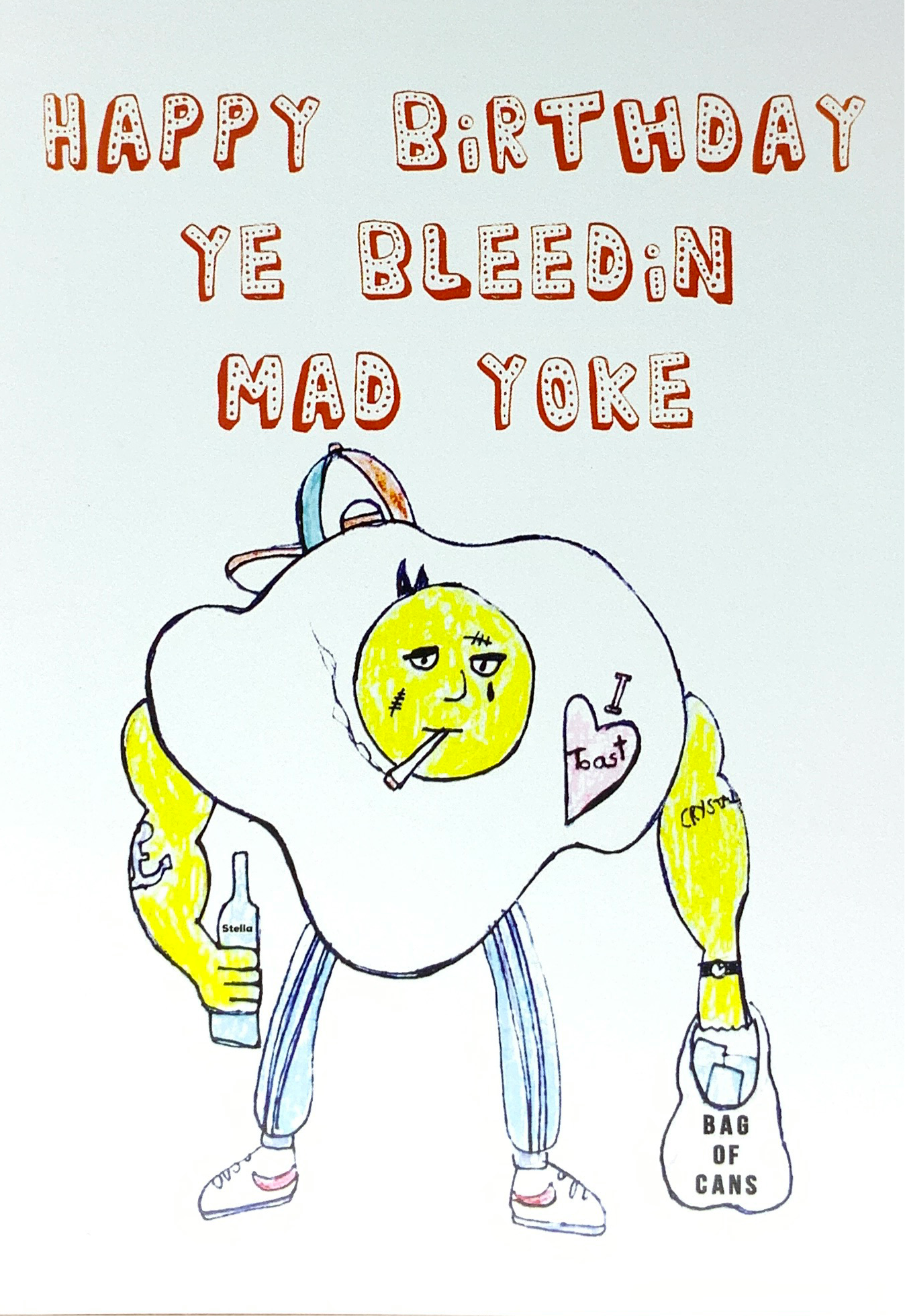 Dublin Card Company - Bleeding Mad Yoke (Birthday)