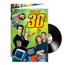 Happy 30TH Birthday Card - The Music Of Your Life (Includes CD)