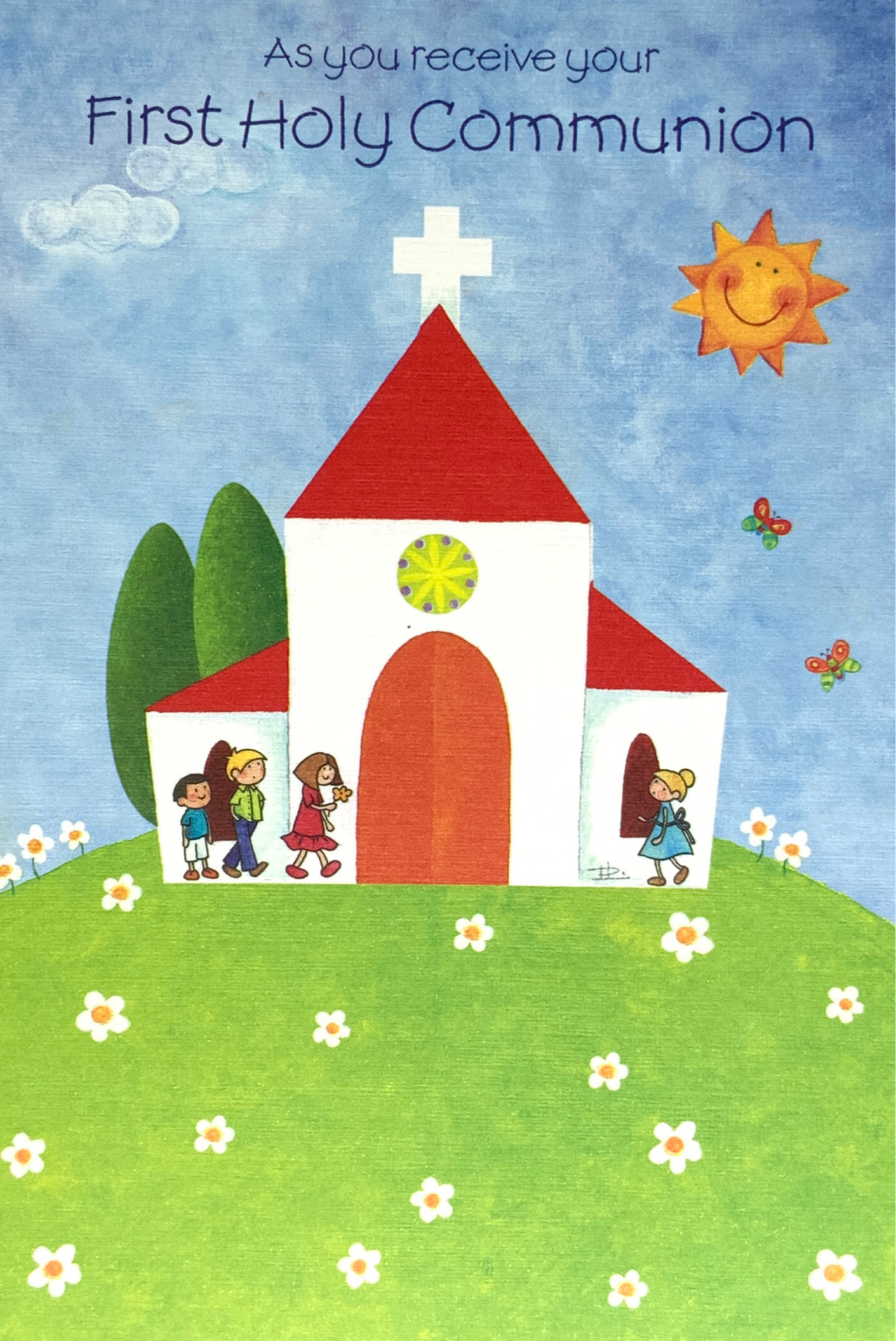 Communion Card - May The Lord Always Bless You (Traditional)