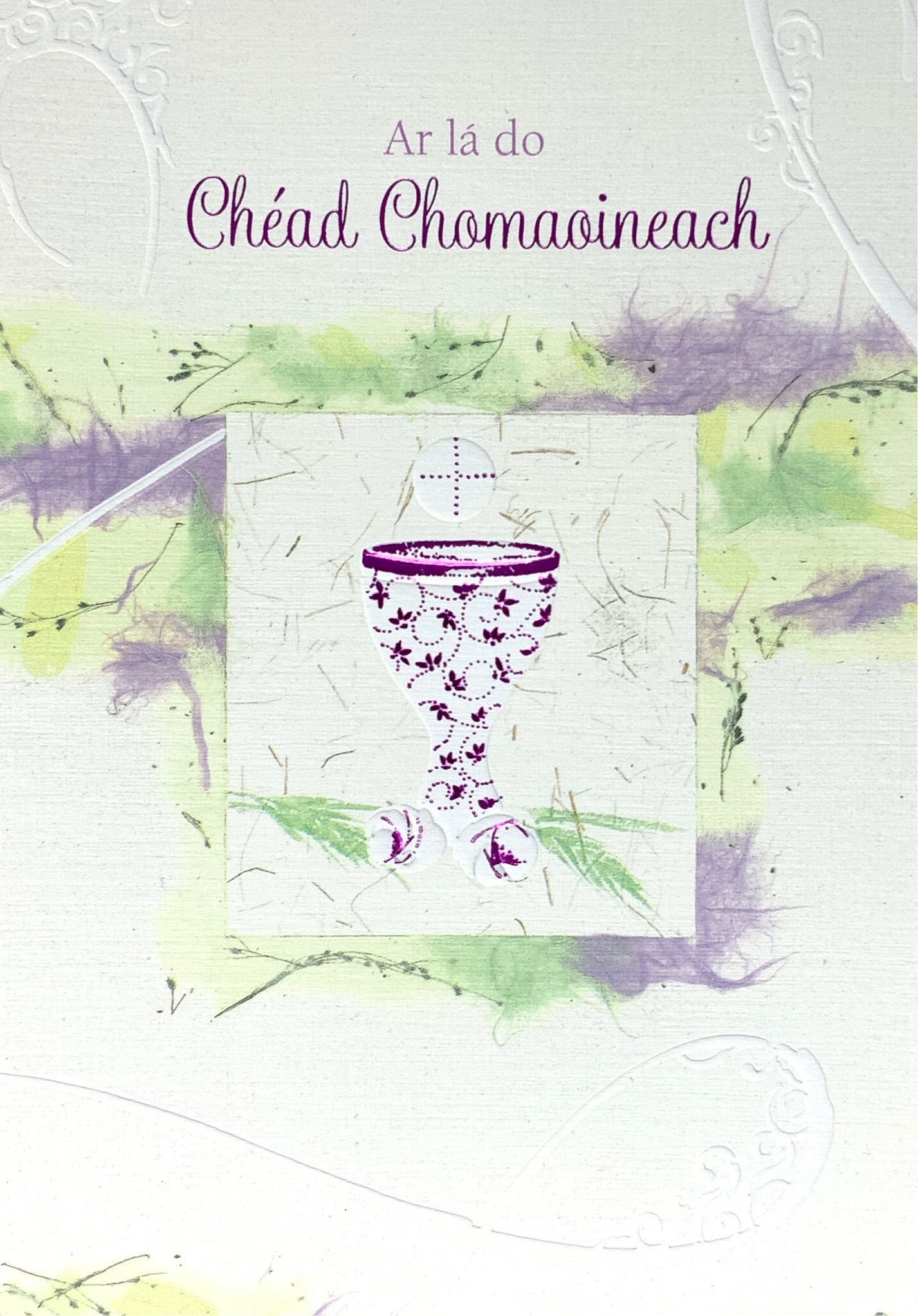 Communion Card - Blessings On Your Special Day (Gaelach)