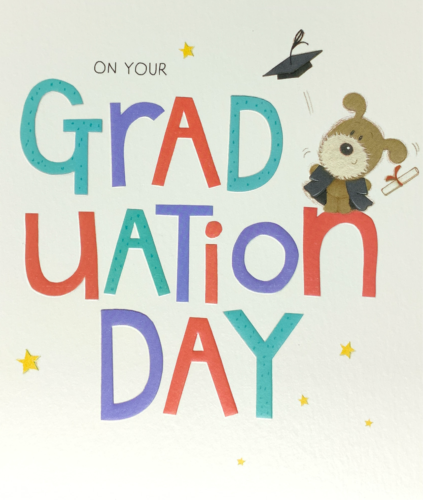 Graduation Card - A Cute Teddy