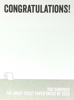 Humor Card - Congratulations, You Survived
