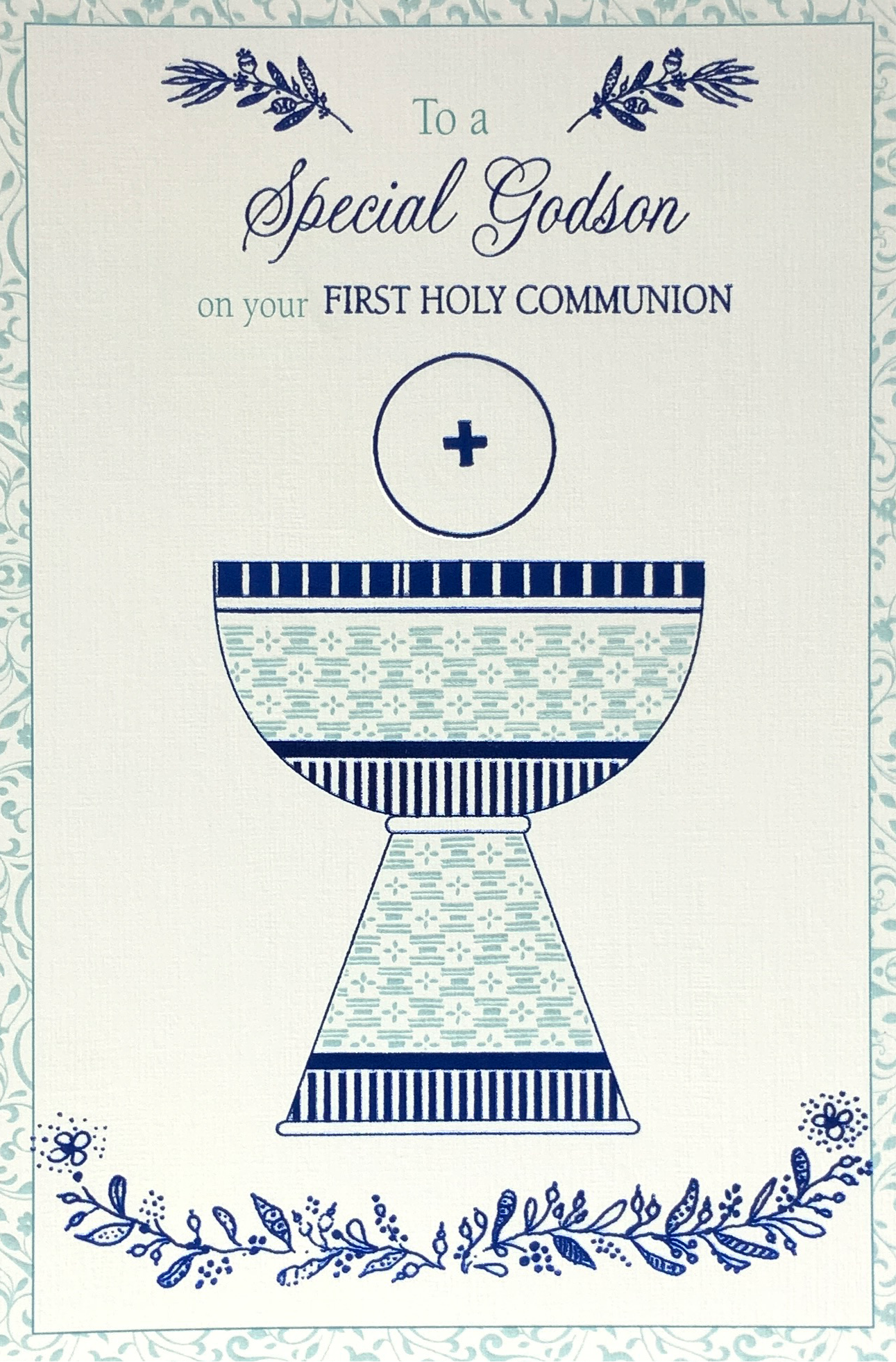 Communion Card - To A Special Godson