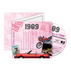 Born in year 1989 - The Classic Years (Includes CD)