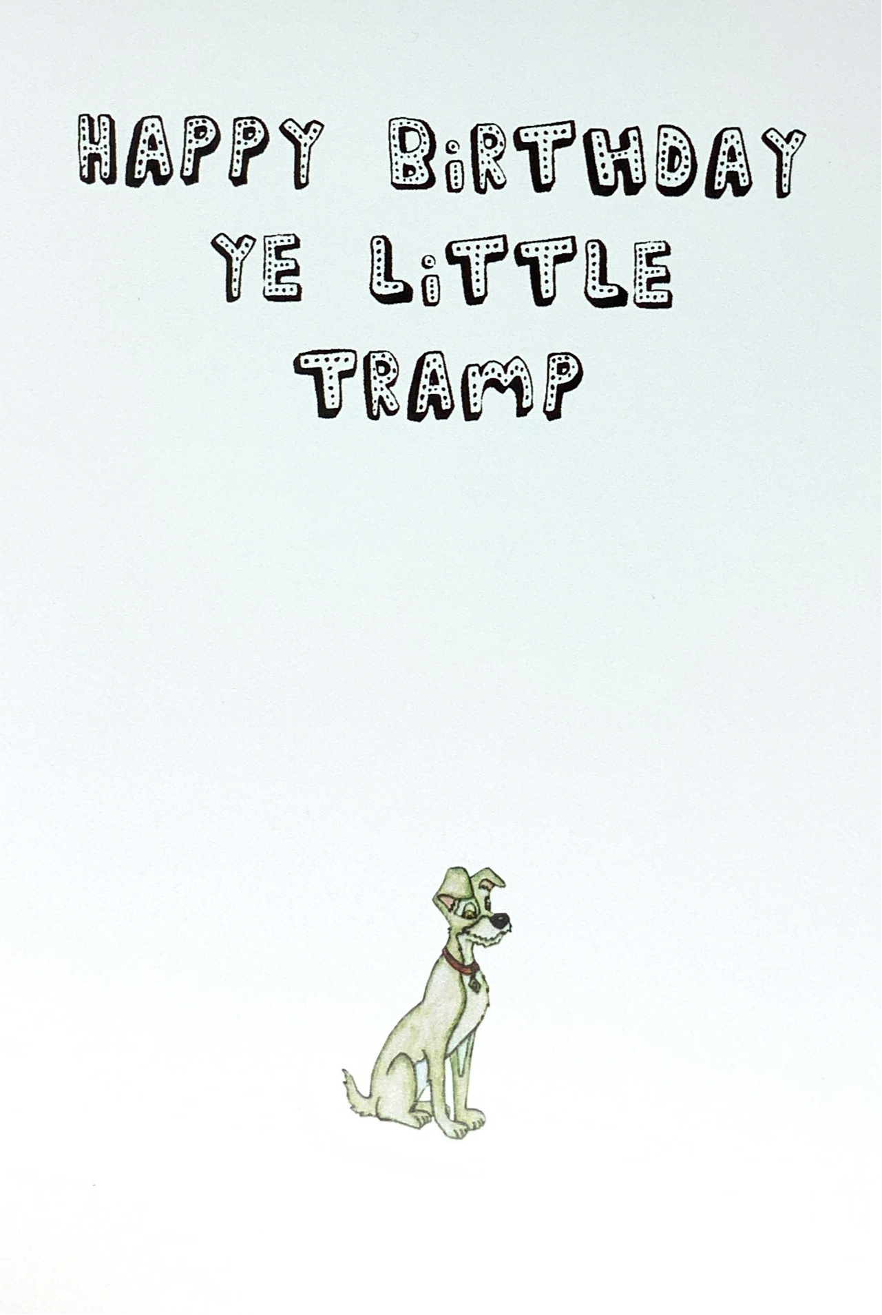 Dublin Card Company - Little Tramp (Birthday)
