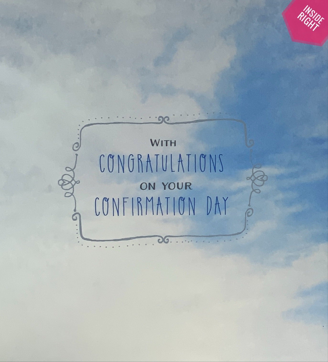 Confirmation Card - Faith Is A Gift