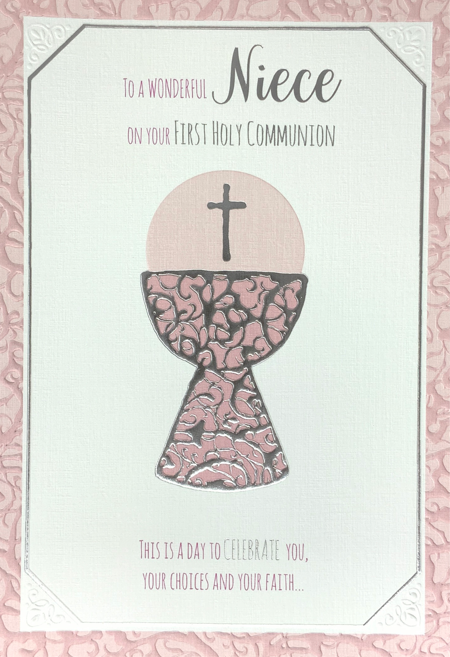 Communion Card - This Is A Day To Celebrate You... (Niece)