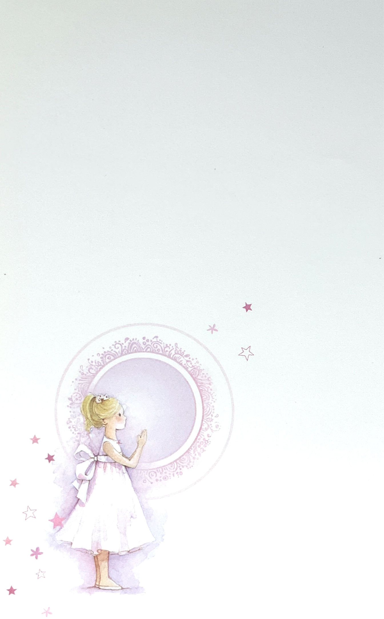 Communion Card - For A Special Girl