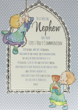 Communion Card - To A Special Nephew