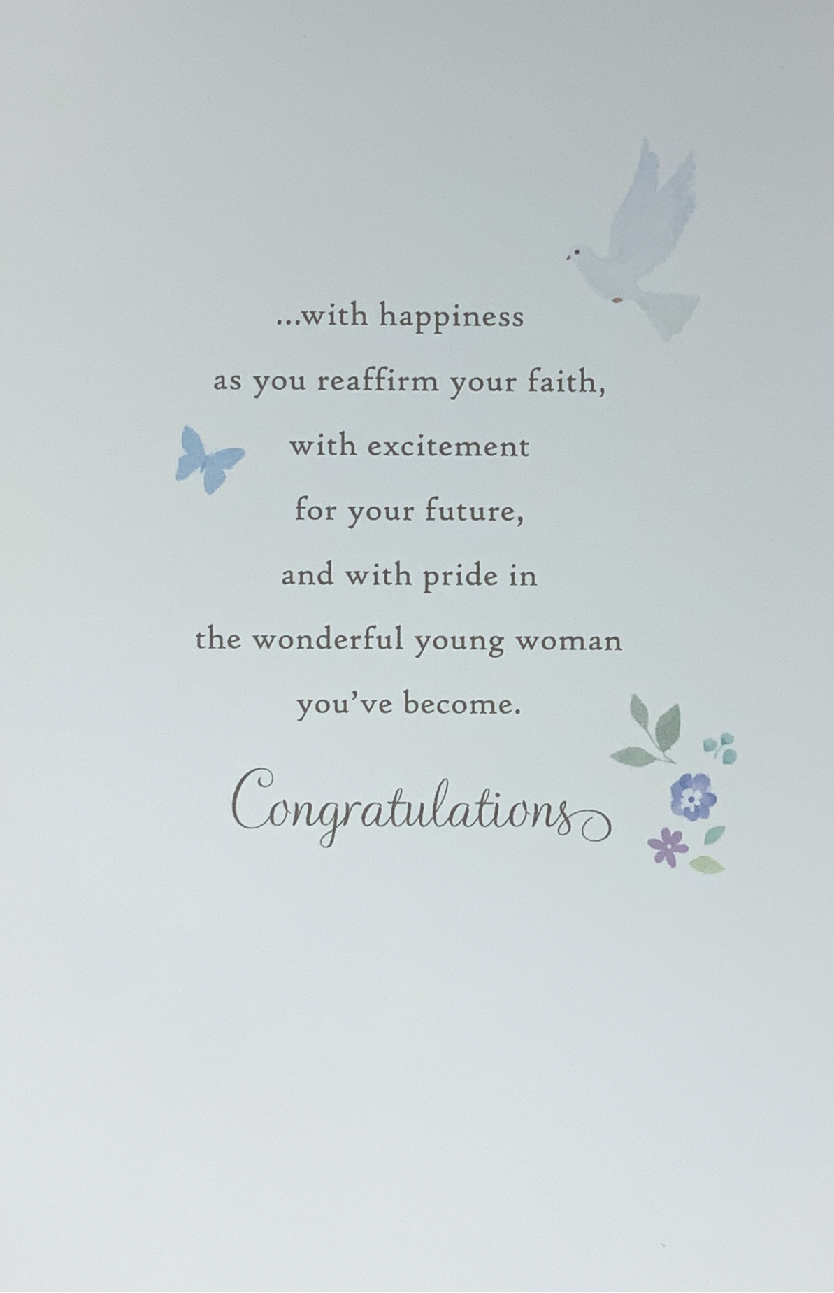 Confirmation Card - Such A Special Day To Celebrate (Girl)